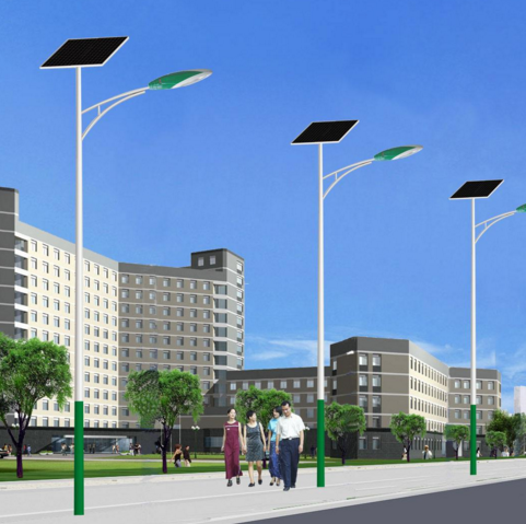 單臂太陽(yáng)能led路燈